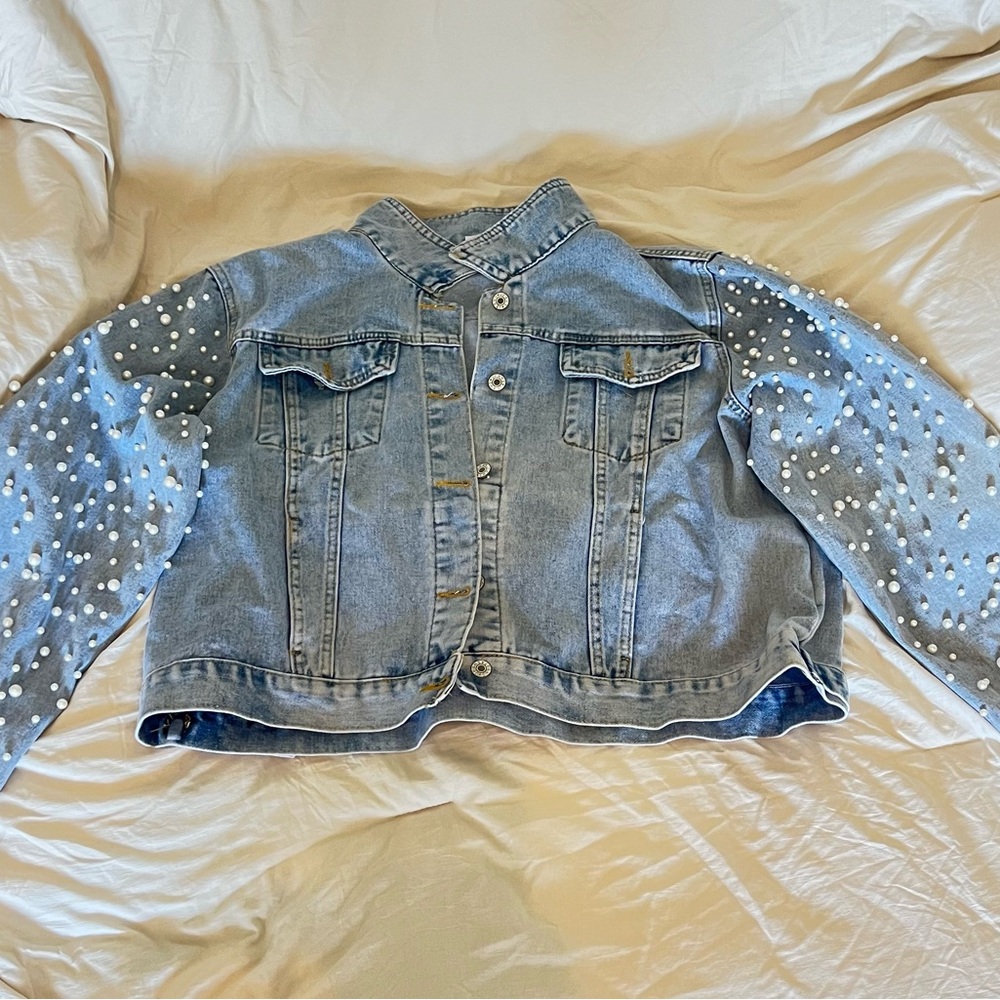 Studded Denim Jacket